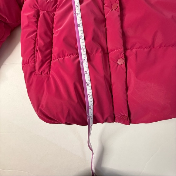 Urban Republic Puffer Jacket Fuchsia pink girls Large (14-16) coat bomber hooded - Picture 9 of 11